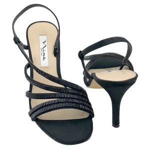 Nina Formal Special Occasion Black High Heels